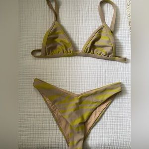 NWOT Beach Riot Bikini Never Worn